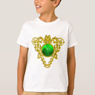 T-SHIRT LE COEUR CÉLTIQUE DE SAINT PATRICK AVEC SHAMROCK 
