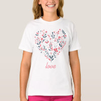 Le coeur floral de Valentine