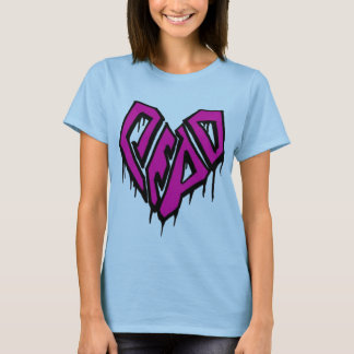 T-shirt Le coeur mort - filles