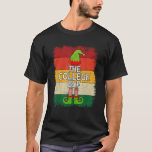 T-shirt Le collège Elf Matching Group Christmas Party Paj