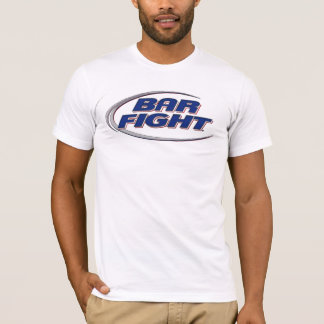 T-shirt Le combat de barre ajoutent juste la bière
