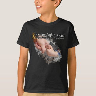 T-shirt Le combat de Julia de soutien ! Le héros du papa