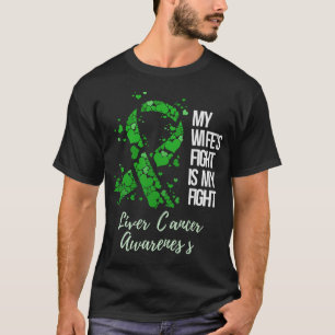 T-shirt Le combat de ma femme est ma lutte Conscience du c