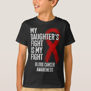 T-shirt Le combat de ma fille est mon combat Sensibilisati