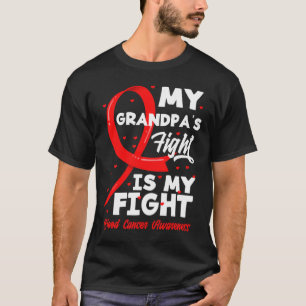 T-shirt Le combat de mon grand-père est mon combat Sensibi