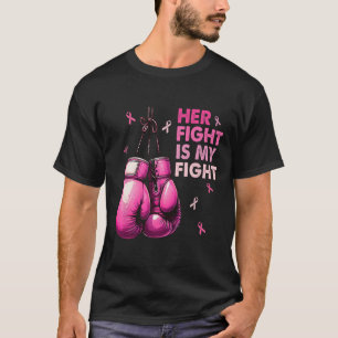 T-shirt Le combat est mon combat Boxe Gants de la boxe du