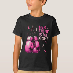 T-shirt Le combat est mon combat Boxe Gants de la boxe du