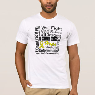 T-shirt Le combat persévérant contre la victoire du Sarc