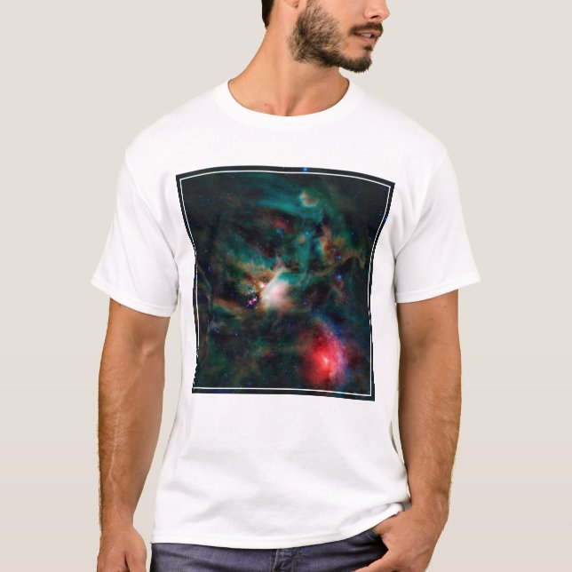 T-shirt Le Complexe Nuageux De Rho Ophiuchi. (Devant)