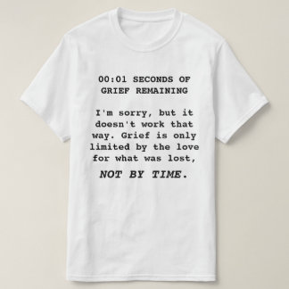 T-shirt Le compte à rebours de la peine