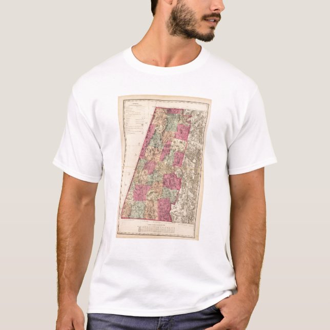 T-shirt Le comté de Berkshire (Devant)