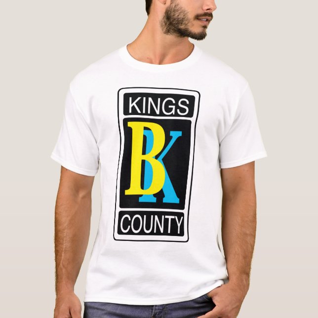T-shirt Le comté de Kings BK (Devant)