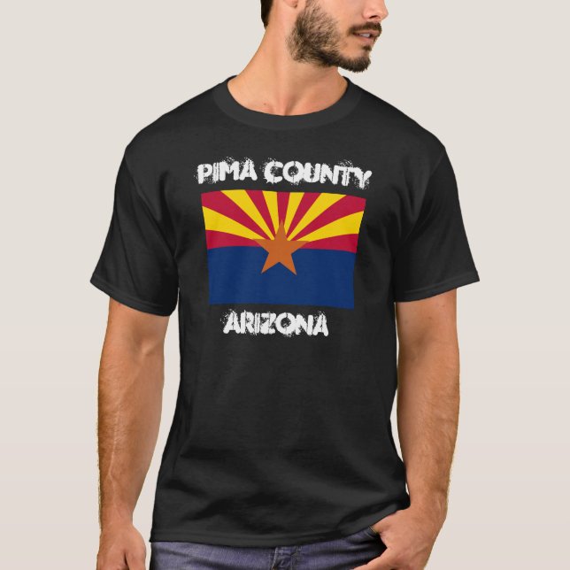 T-shirt Le comté de Pima, Arizona (Devant)
