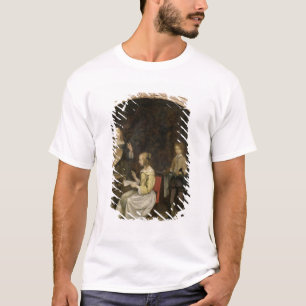 T-shirt Le concert : Chanteur et joueur de Theorbo