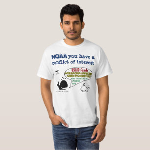 T-shirt Le conflit d'intérêt de NOAA par RoseWrites
