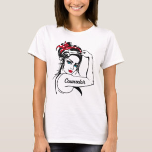 T-shirt Le Conseiller Rosie La Poignée Du Riveter
