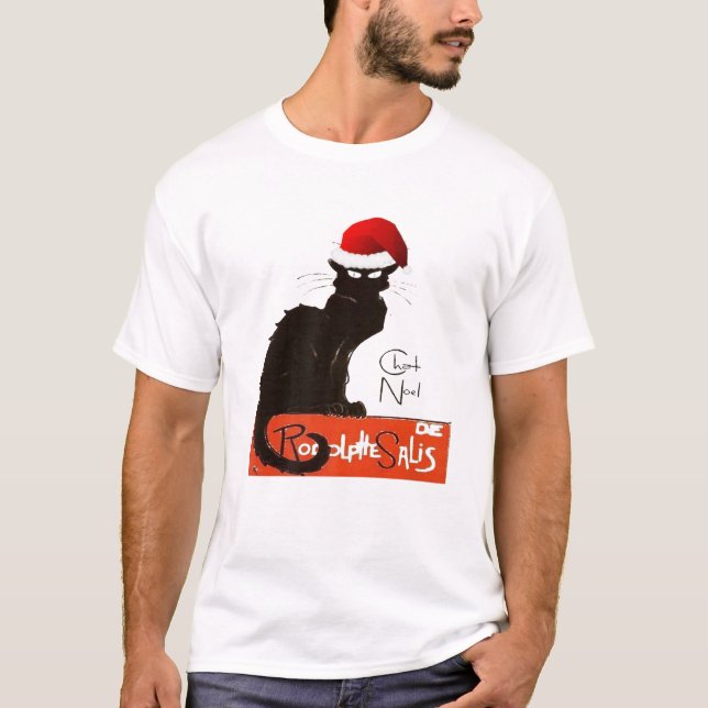 T-shirt Le Conversation Noel Christmas Parody Grungy Distr (Devant)