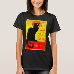 T-shirt Le Conversation Noir Vintage