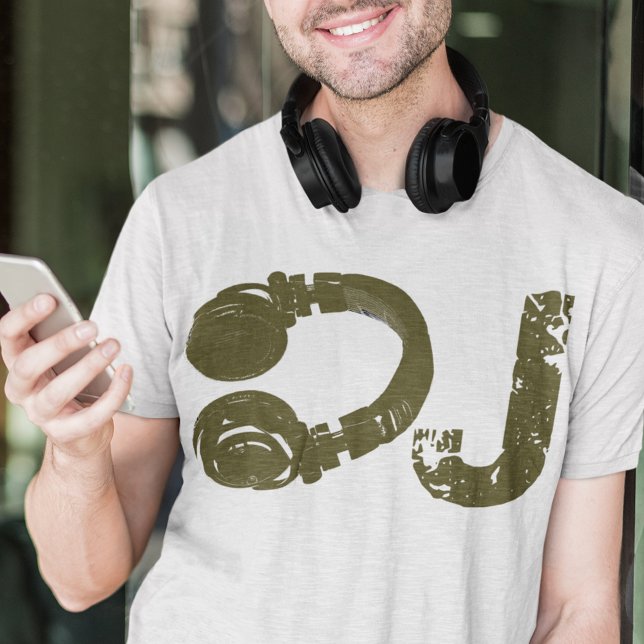 T-shirt Le cool DJ (cool tee for the d.j.)