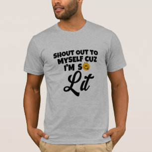 T-shirt Le cool Drunk Emoji me crie : Je suis Lit