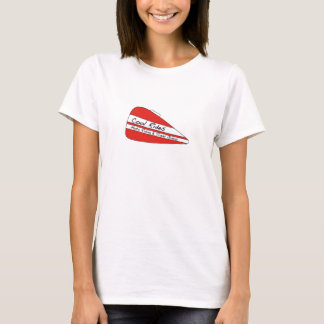 T-shirt Le cool monte la courroie de spaghetti des femmes