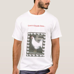 T-shirt Le coq réveillent l'appel