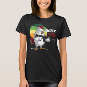 T-shirt Le Coq Snuff Cet Animal Dit Raglan