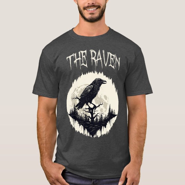 T-shirt Le Corbeau 4 (Devant)