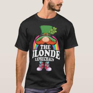 T-shirt Le costume de la Saint-Patrick du lutin blond