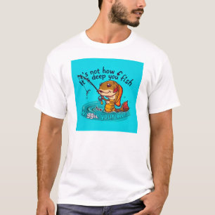 T-shirt  Le côté amusant de la pêche