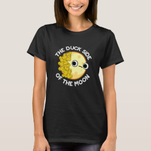 T-shirt Le Côté Canard De La Lune Astronomie Pun Dark BG