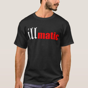 T-shirt Le coup sec et dur DJ de hip hop de NAS d'Illmatic