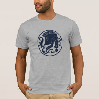 T-shirt le crâne de Maya de chichen la cour de boule