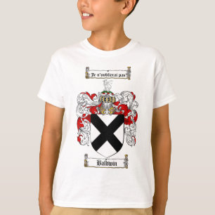 T-SHIRT LE CREST DE FAMILLE DE BALDWIN - MANTEAU DE