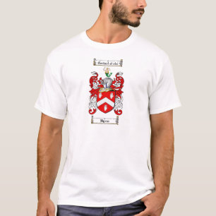 T-SHIRT LE CREST DE FAMILLE DE BYRNE - MANTEAU DE BYRNE