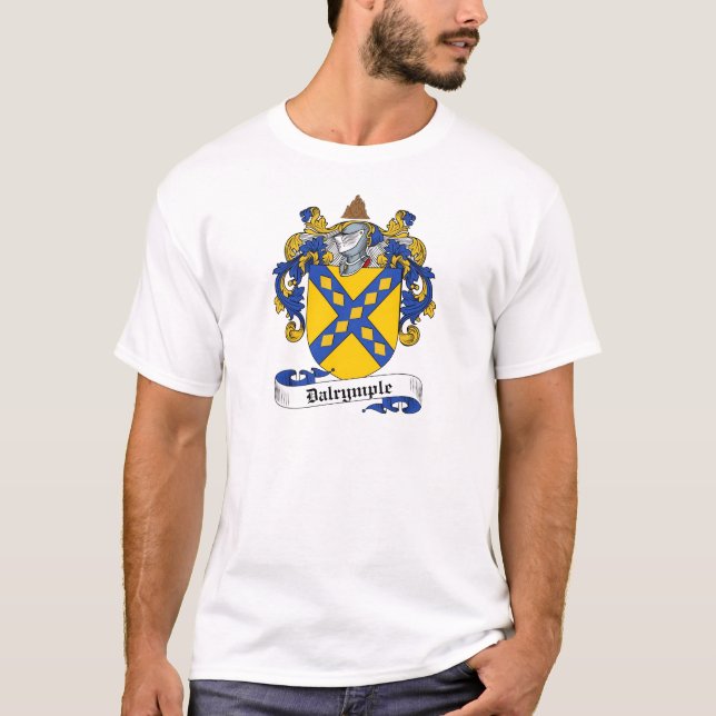 T-SHIRT LE CREST DE FAMILLE DE DALRYMPLE - MANTEAU DE (Devant)