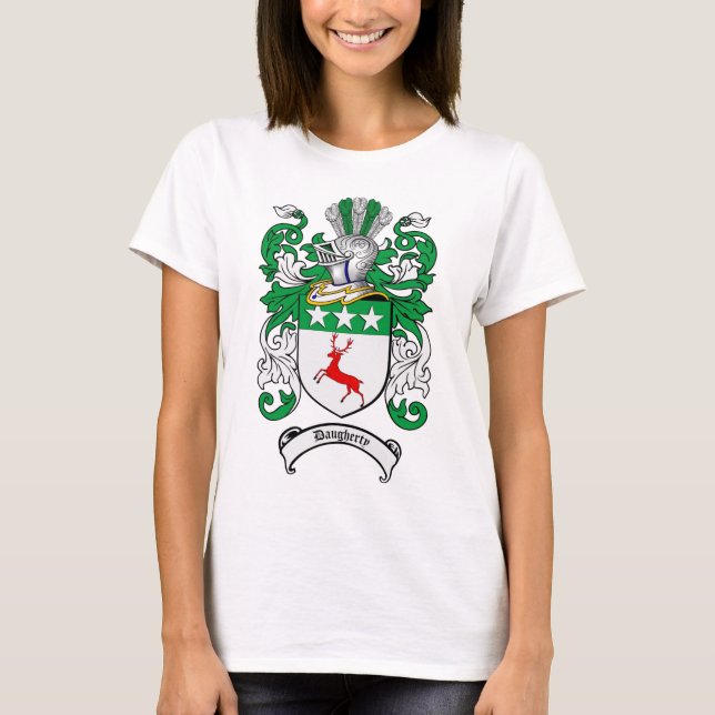 T-SHIRT LE CREST DE FAMILLE DE DAUGHERTY - MANTEAU DE (Devant)