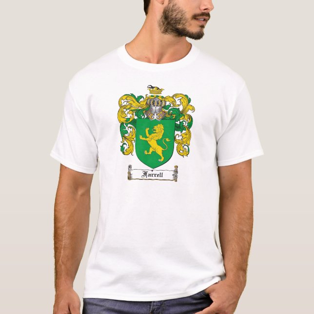 T-SHIRT LE CREST DE FAMILLE DE FARRELL - MANTEAU DE (Devant)