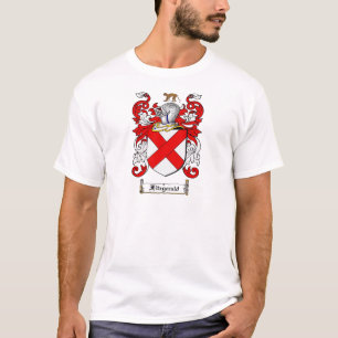 T-SHIRT LE CREST DE FAMILLE DE FITZGERALD - MANTEAU DE