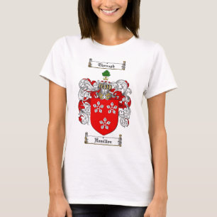 T-SHIRT LE CREST DE FAMILLE DE HAMILTON - MANTEAU DE