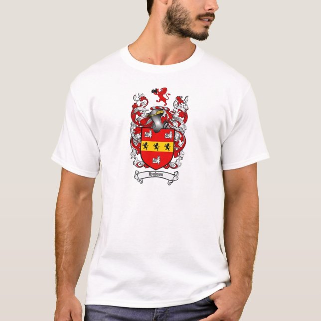 T-SHIRT LE CREST DE FAMILLE DU HUDSON - MANTEAU DU HUDSON (Devant)