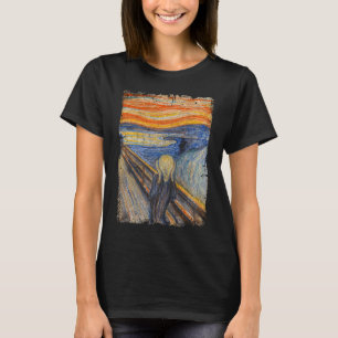 T-shirt Le Cri par l'artiste Edvard Munch Peinture célèbre