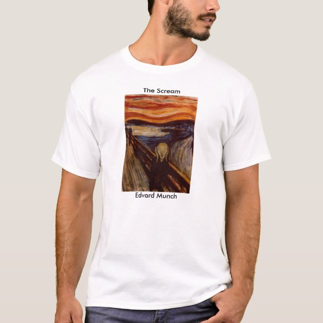 T-shirt Le cri perçant (Devant)