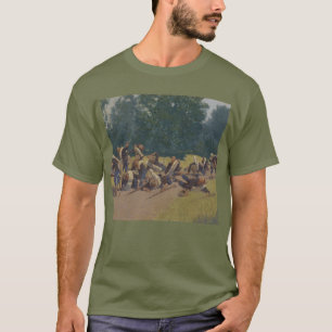 T-shirt Le cri perçant du shrapnel à la colline de San