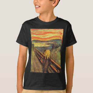 T-shirt Le cri perçant - Edvard Munch