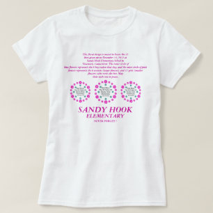 T-shirt Le crochet de Sandy élémentaire n'oublient jamais