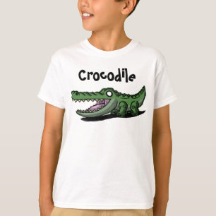T-shirt Le crocodile badine la chemise