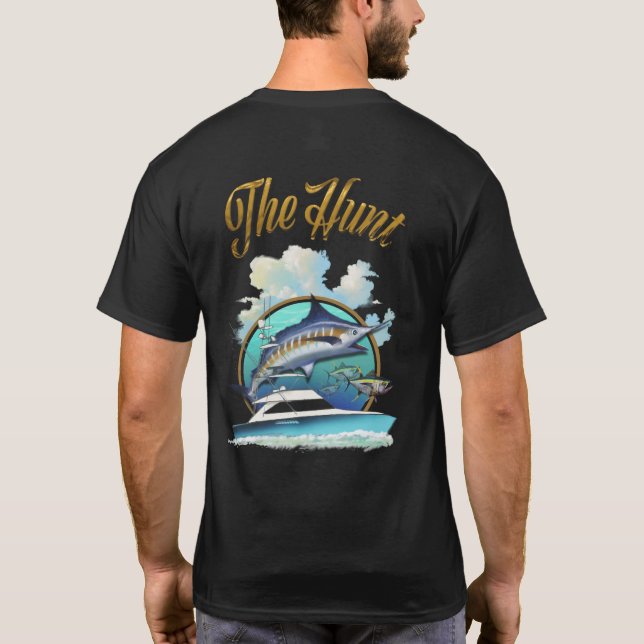 T-shirt Le croiseur de Viking de chasse (Dos)