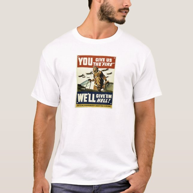 T-shirt Le cru leur donnent la chemise d'enfer (Devant)
