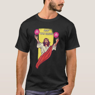 T-shirt Le Crypto Amp a augmenté Cryptomonnaie Jésus